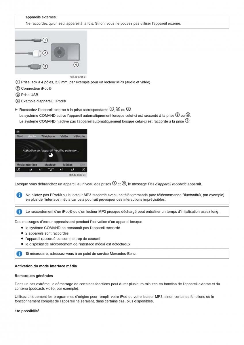 Mercedes Benz CL class C216 manuel du proprietaire / page 223