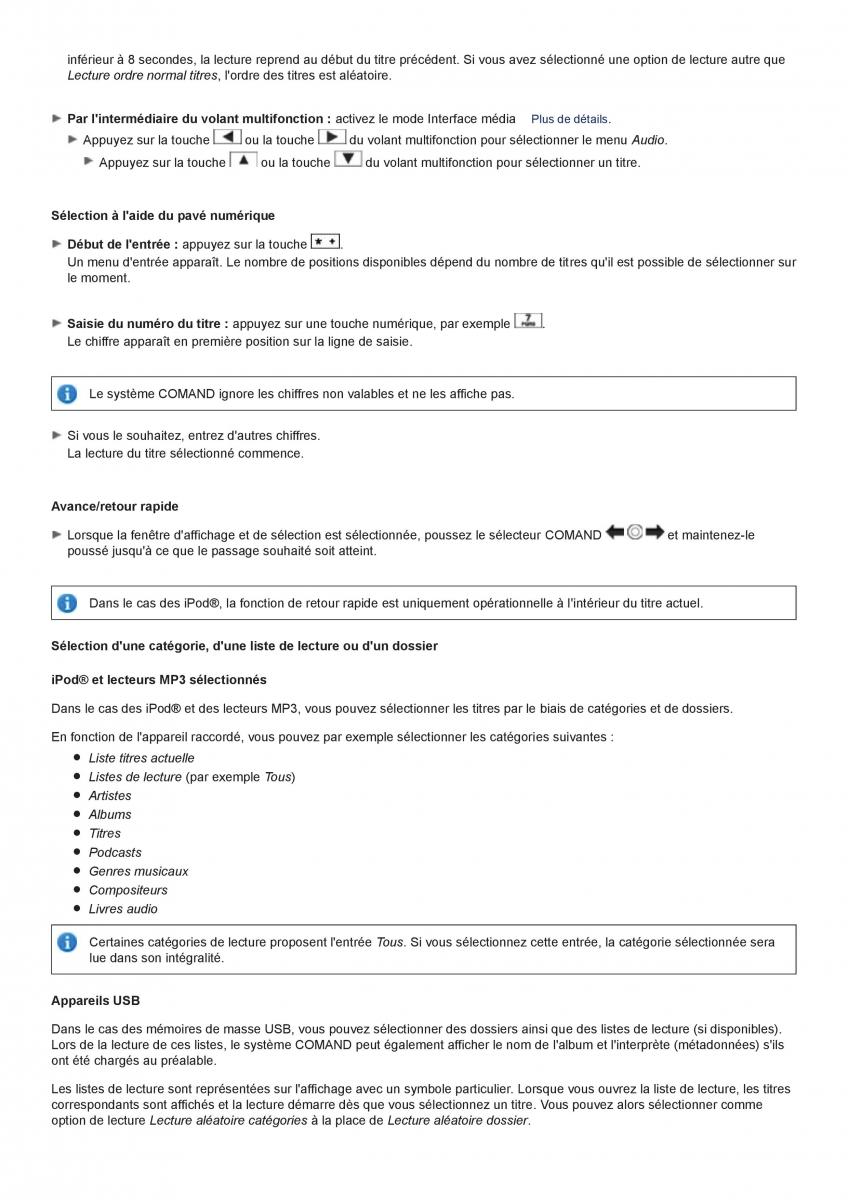 Mercedes Benz CL class C216 manuel du proprietaire / page 225