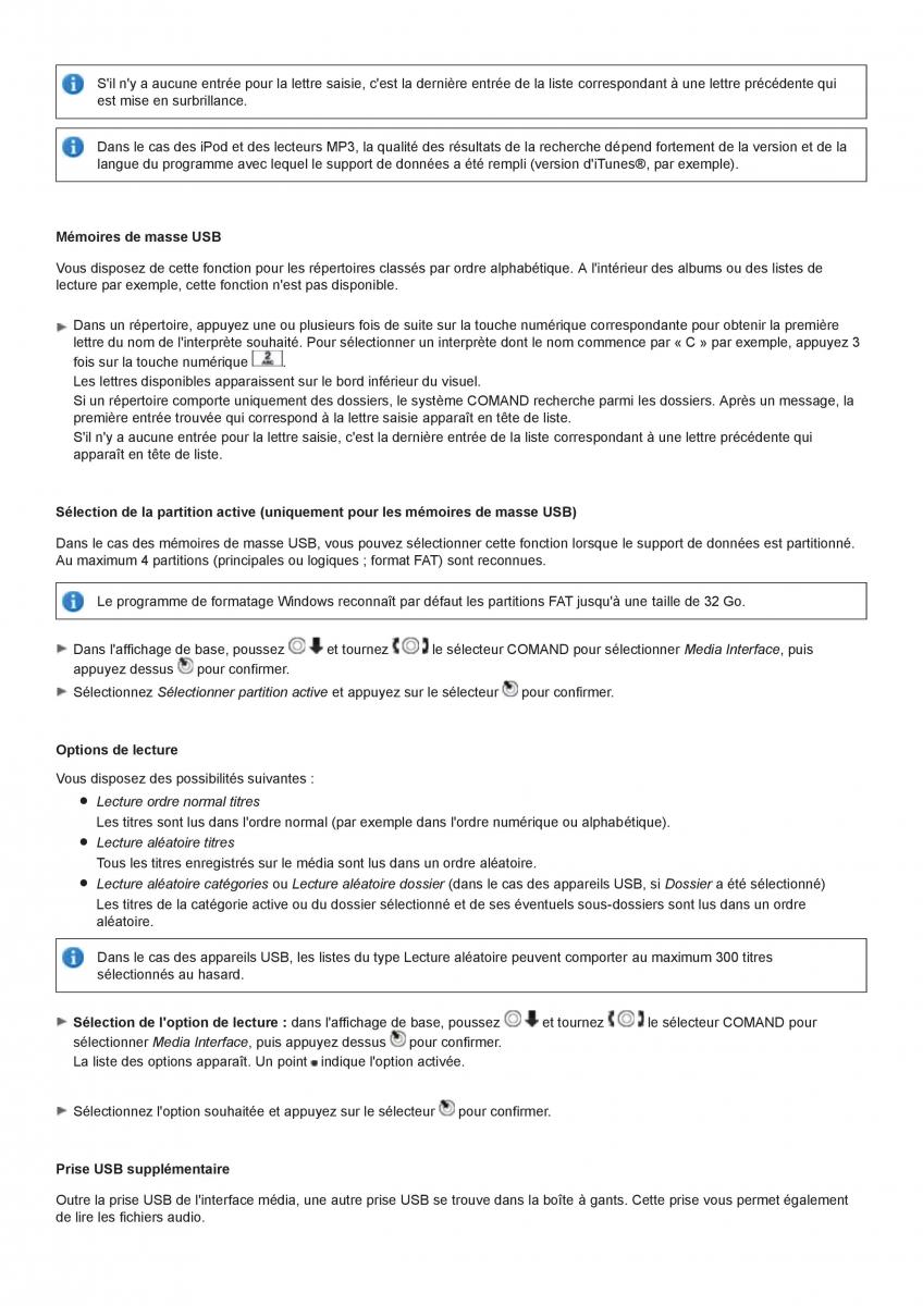 Mercedes Benz CL class C216 manuel du proprietaire / page 227