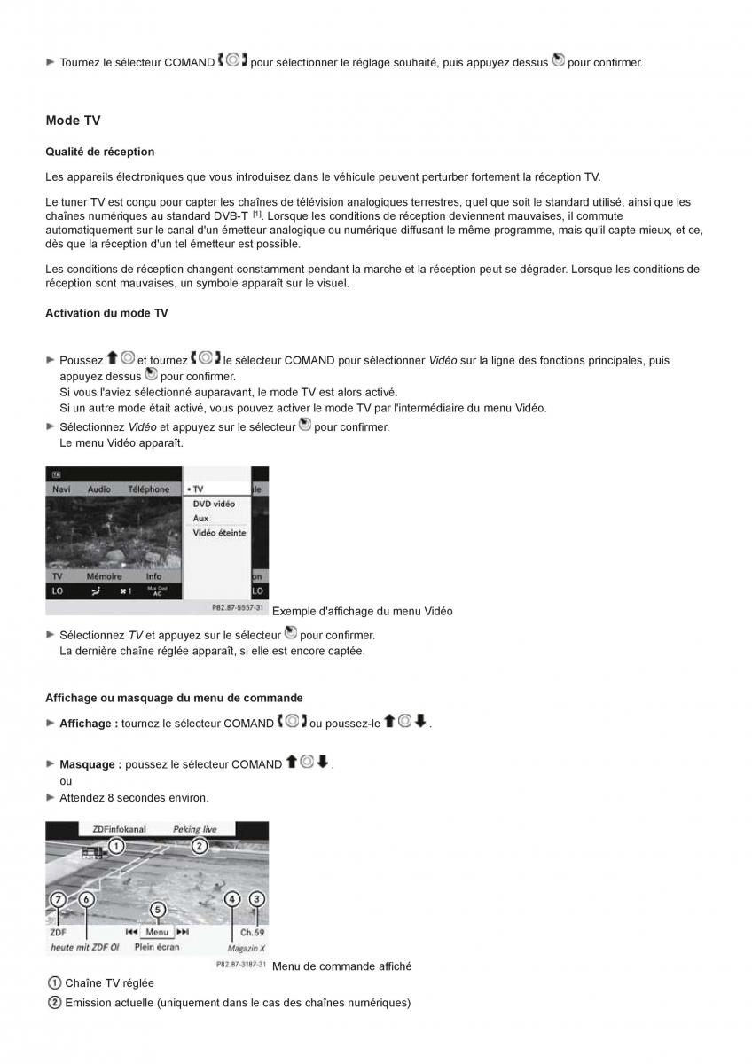 Mercedes Benz CL class C216 manuel du proprietaire / page 231