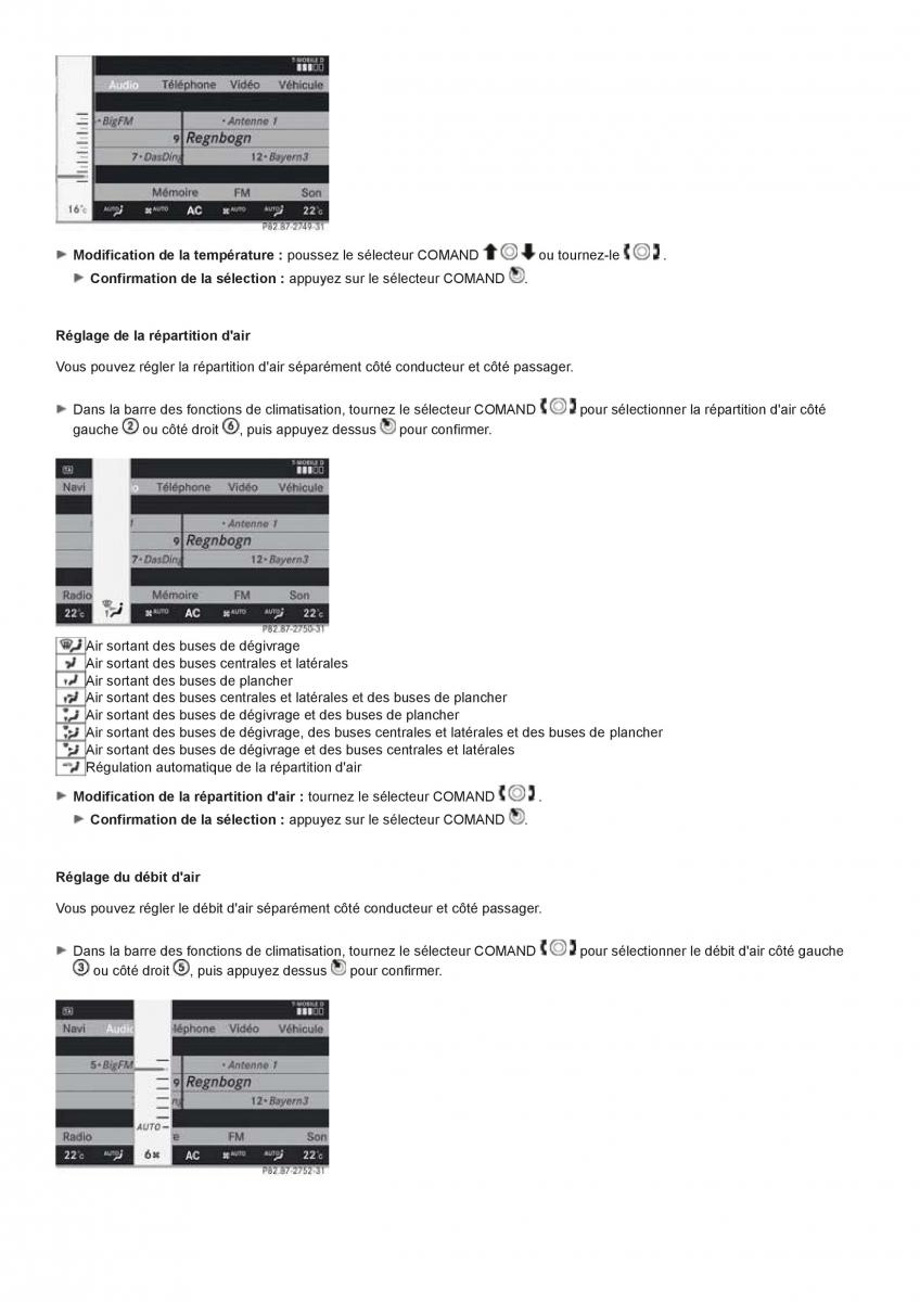 Mercedes Benz CL class C216 manuel du proprietaire / page 252