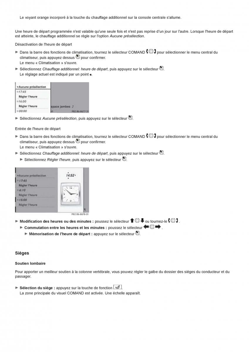 Mercedes Benz CL class C216 manuel du proprietaire / page 256