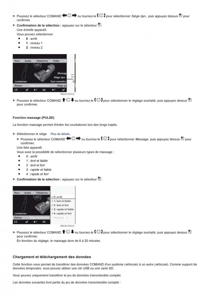 Mercedes Benz CL class C216 manuel du proprietaire / page 260