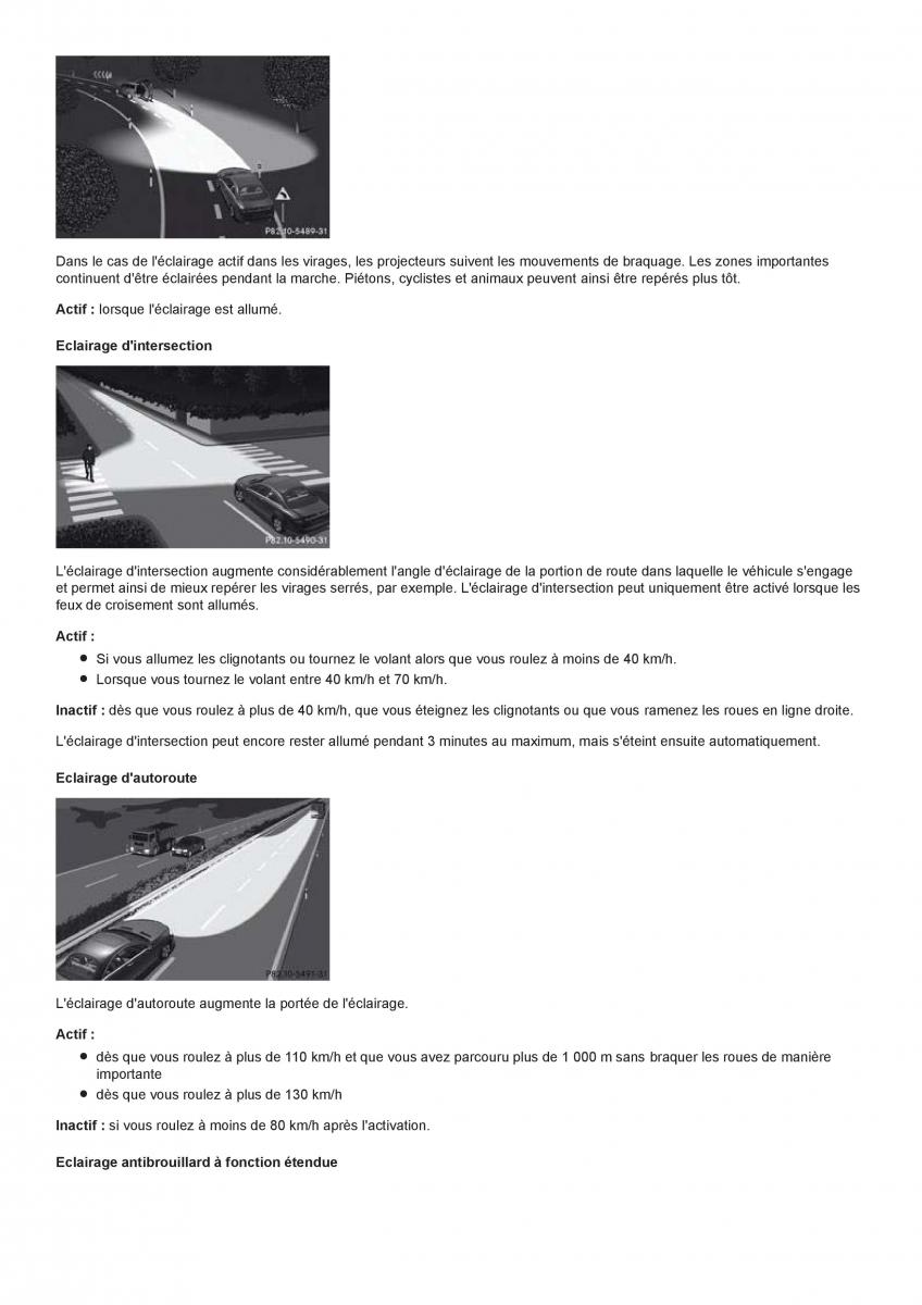 Mercedes Benz CL class C216 manuel du proprietaire / page 267