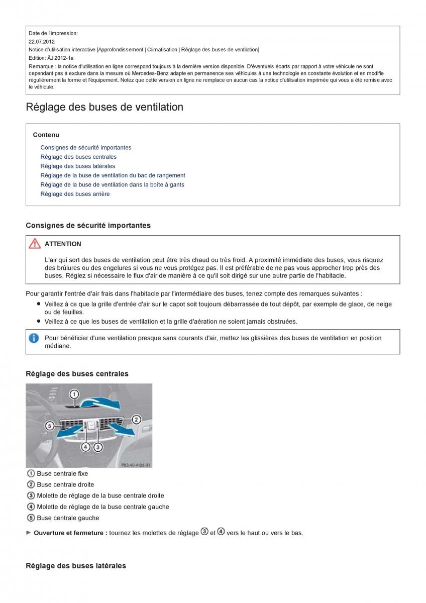 Mercedes Benz CL class C216 manuel du proprietaire / page 289