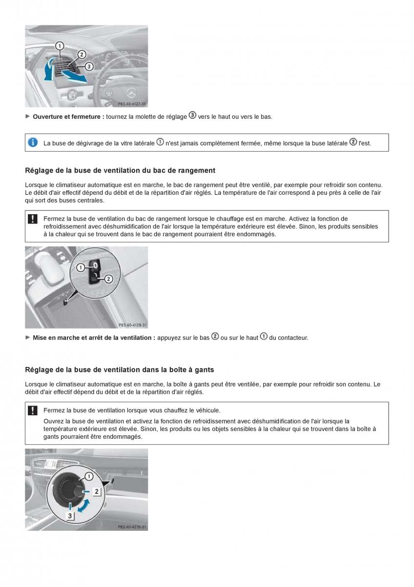 Mercedes Benz CL class C216 manuel du proprietaire / page 290