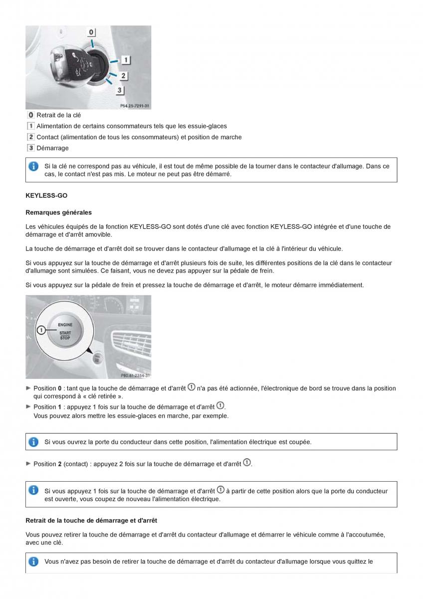 Mercedes Benz CL class C216 manuel du proprietaire / page 294