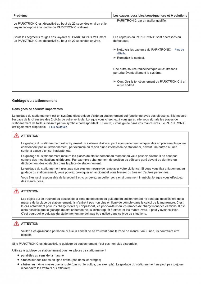 Mercedes Benz CL class C216 manuel du proprietaire / page 410