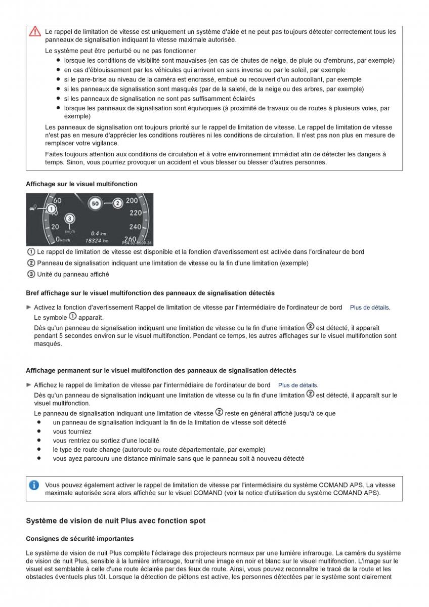 Mercedes Benz CL class C216 manuel du proprietaire / page 417