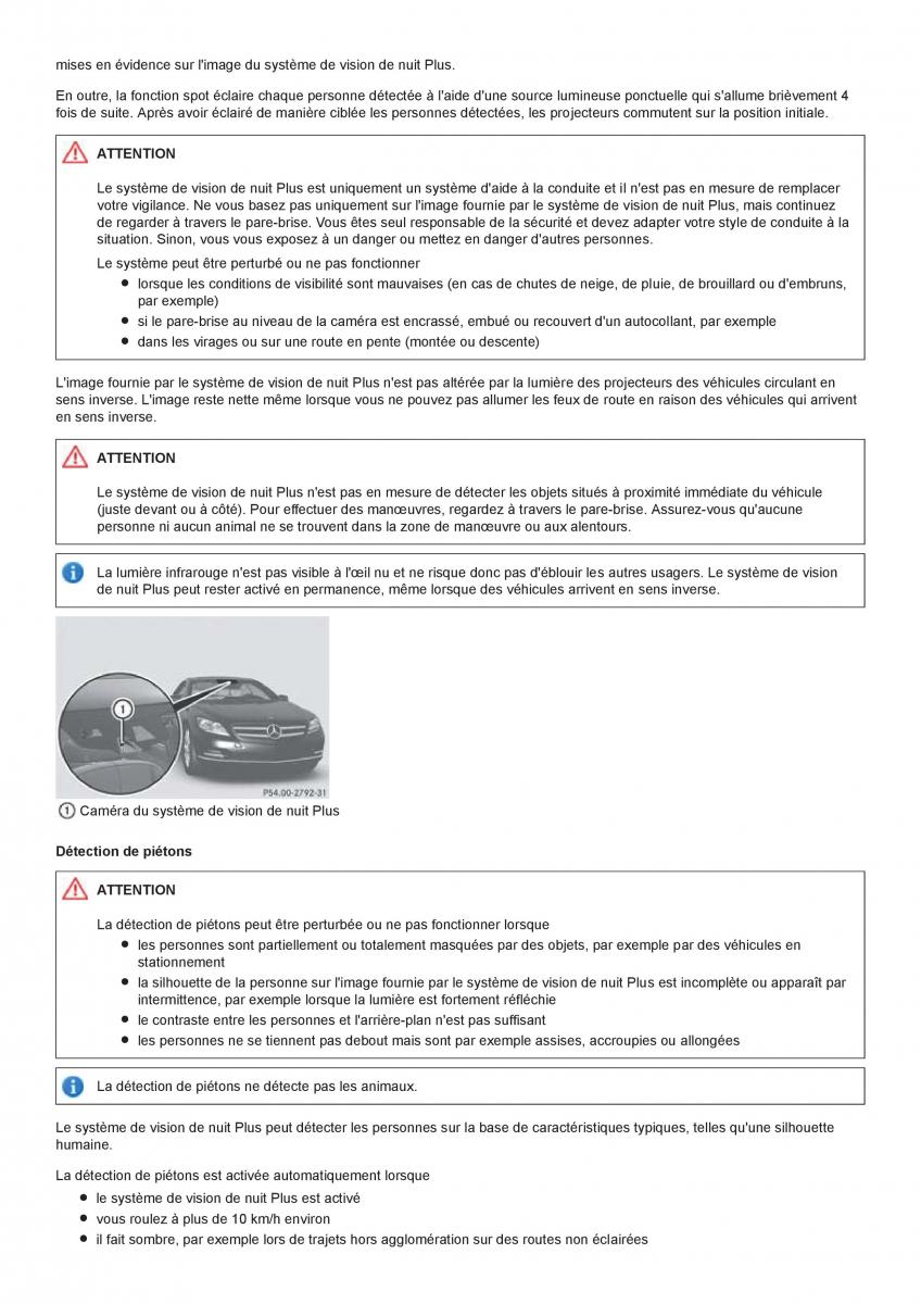 Mercedes Benz CL class C216 manuel du proprietaire / page 418