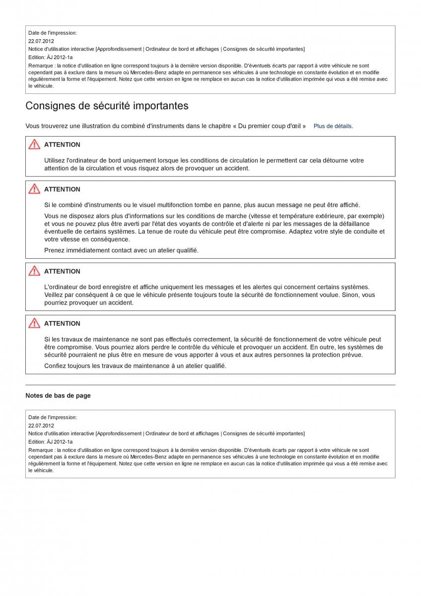 Mercedes Benz CL class C216 manuel du proprietaire / page 428