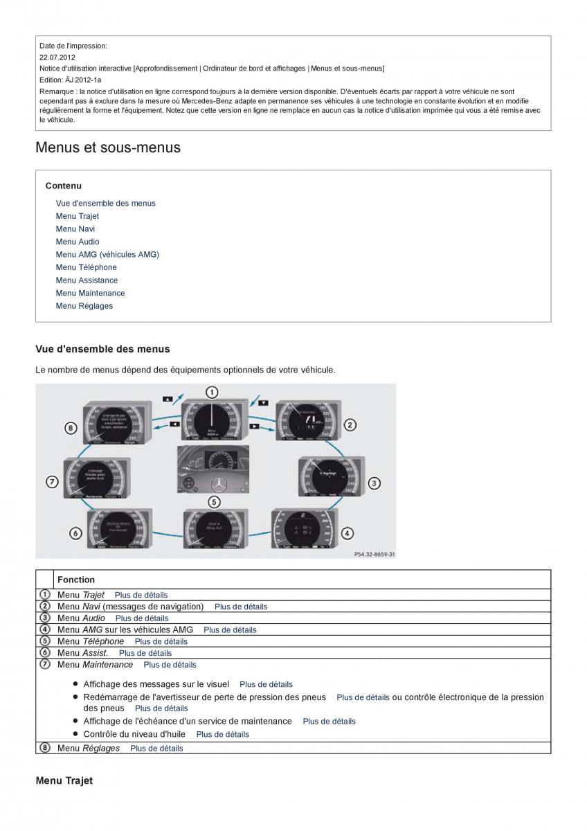 Mercedes Benz CL class C216 manuel du proprietaire / page 432