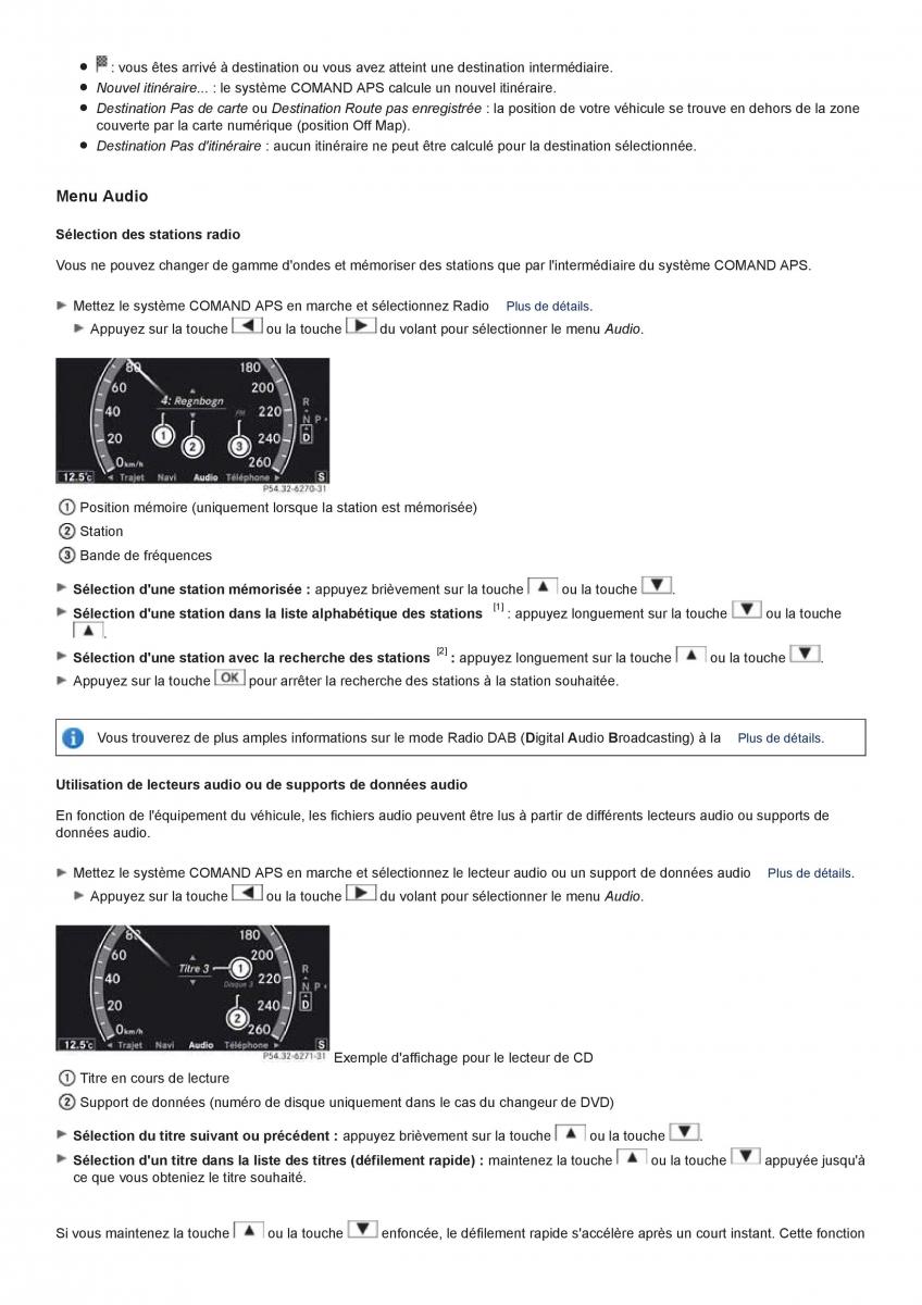 Mercedes Benz CL class C216 manuel du proprietaire / page 436