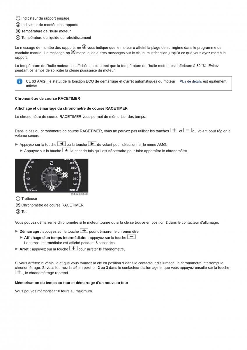 Mercedes Benz CL class C216 manuel du proprietaire / page 438