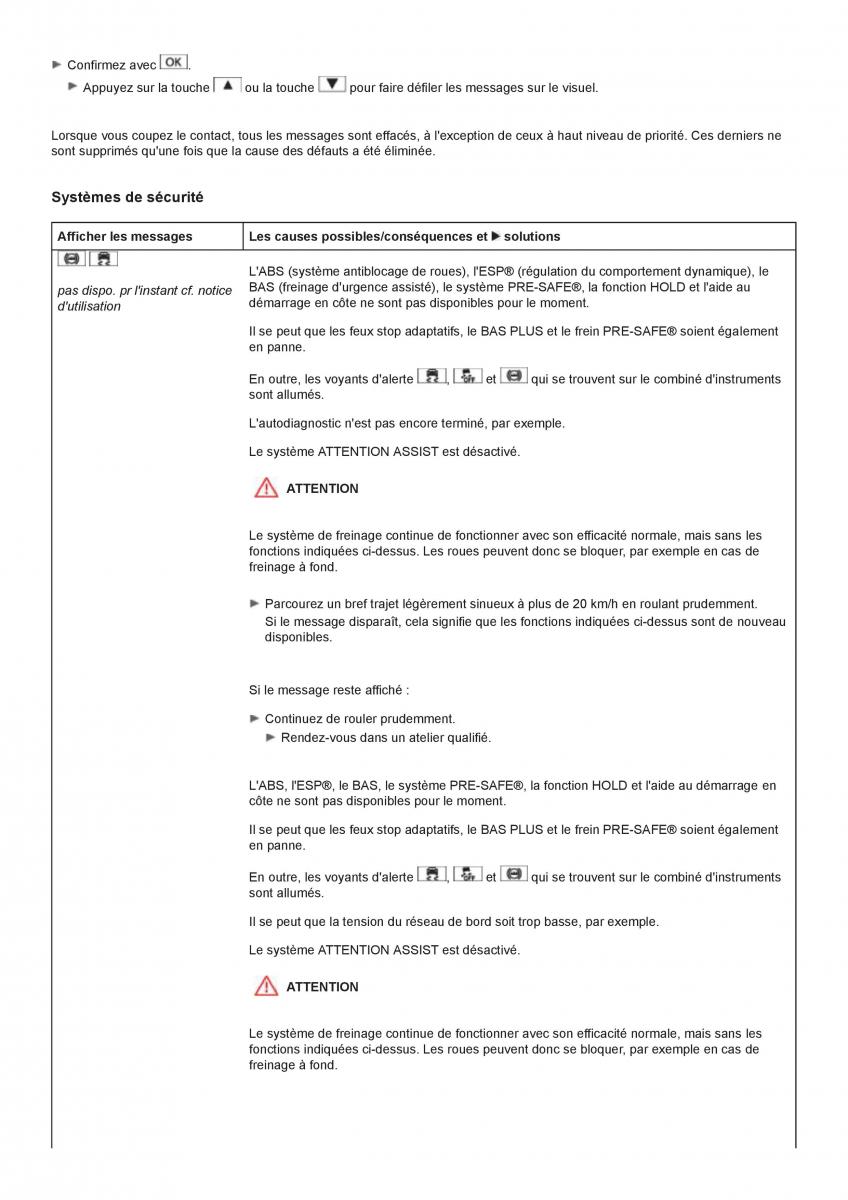 Mercedes Benz CL class C216 manuel du proprietaire / page 449