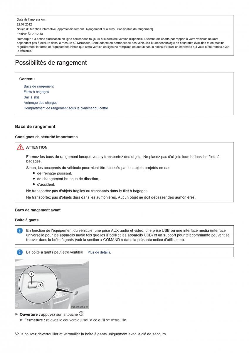 Mercedes Benz CL class C216 manuel du proprietaire / page 481