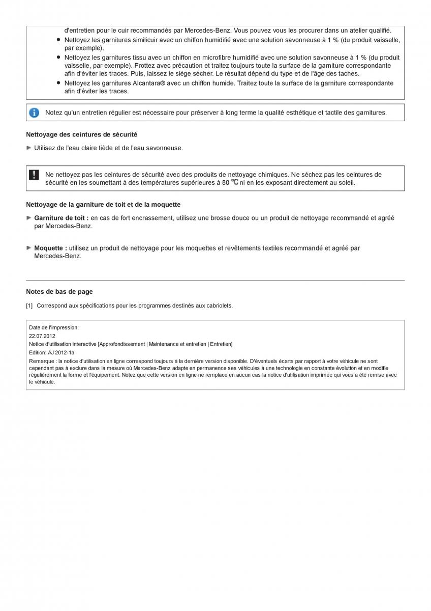 Mercedes Benz CL class C216 manuel du proprietaire / page 517