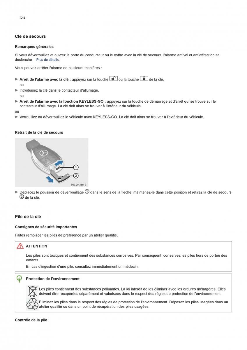 Mercedes Benz CL class C216 manuel du proprietaire / page 52