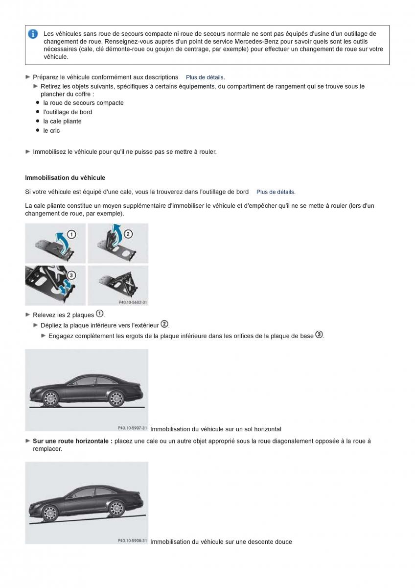 Mercedes Benz CL class C216 manuel du proprietaire / page 528