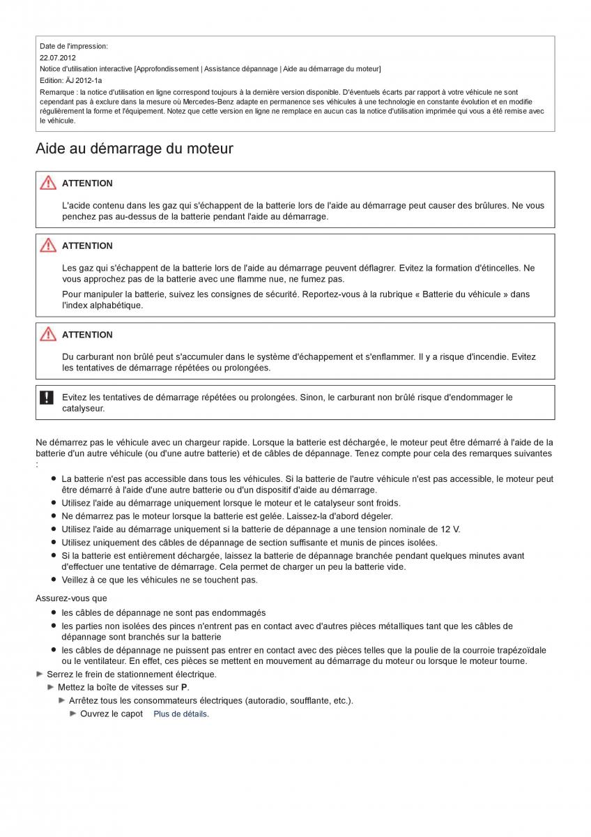 Mercedes Benz CL class C216 manuel du proprietaire / page 537