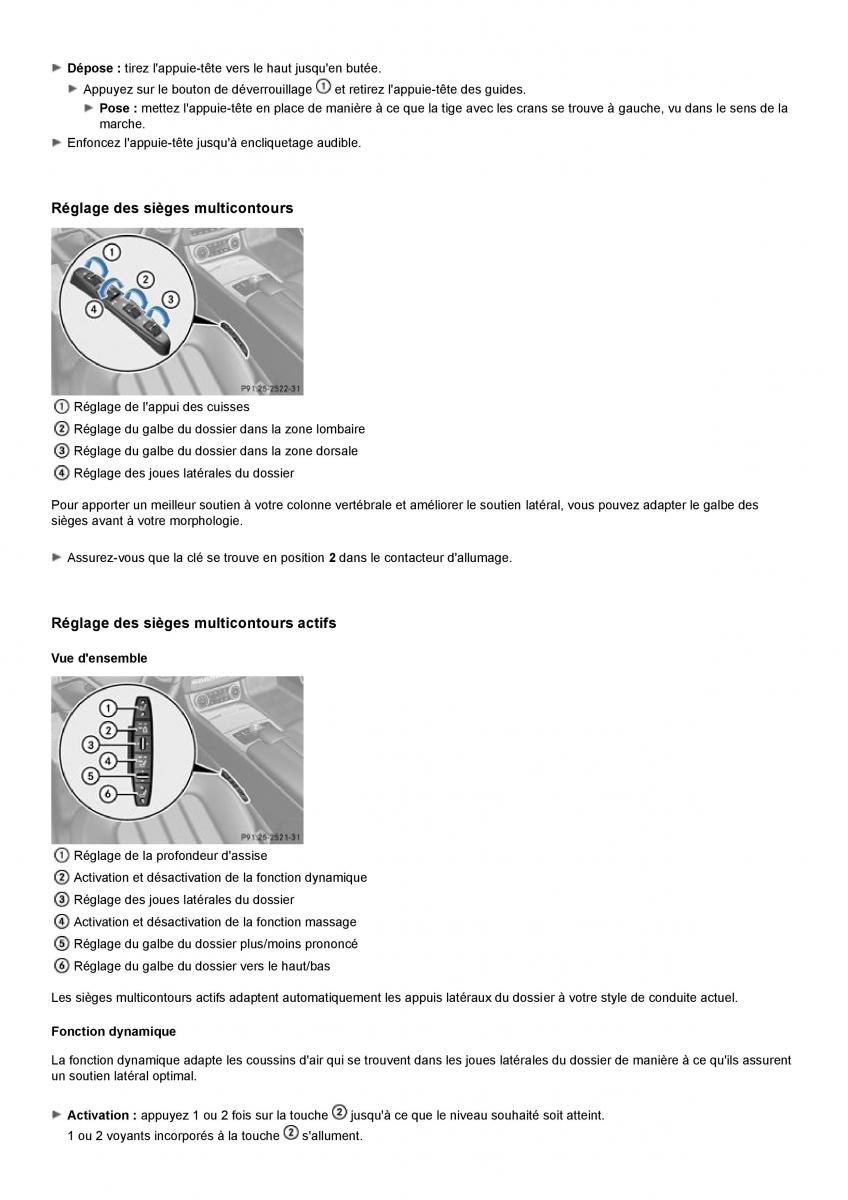 Mercedes Benz CLS class C218 manuel du proprietaire / page 88