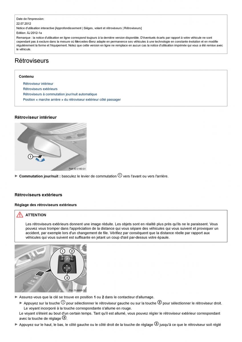 Mercedes Benz CLS class C218 manuel du proprietaire / page 95