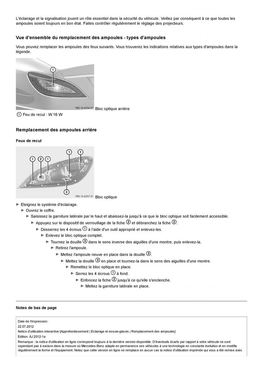 Mercedes Benz CLS class C218 manuel du proprietaire / page 115