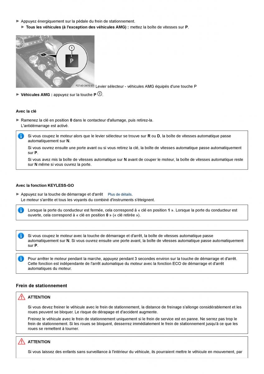 Mercedes Benz CLS class C218 manuel du proprietaire / page 161