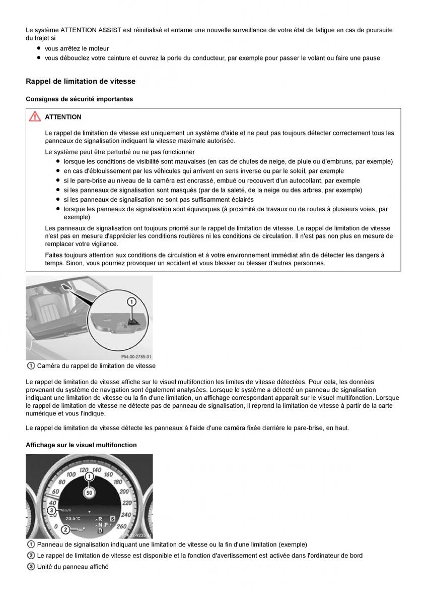 Mercedes Benz CLS class C218 manuel du proprietaire / page 198