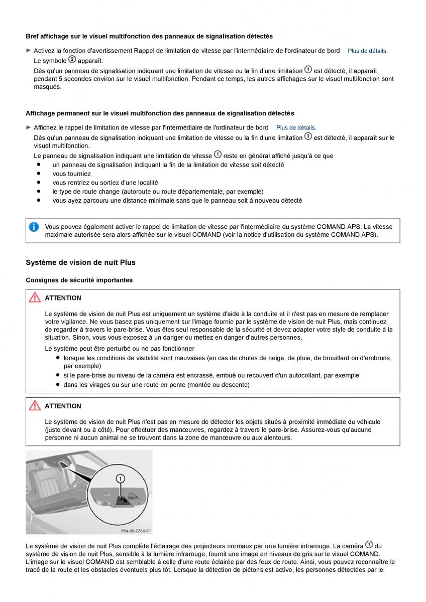 Mercedes Benz CLS class C218 manuel du proprietaire / page 199