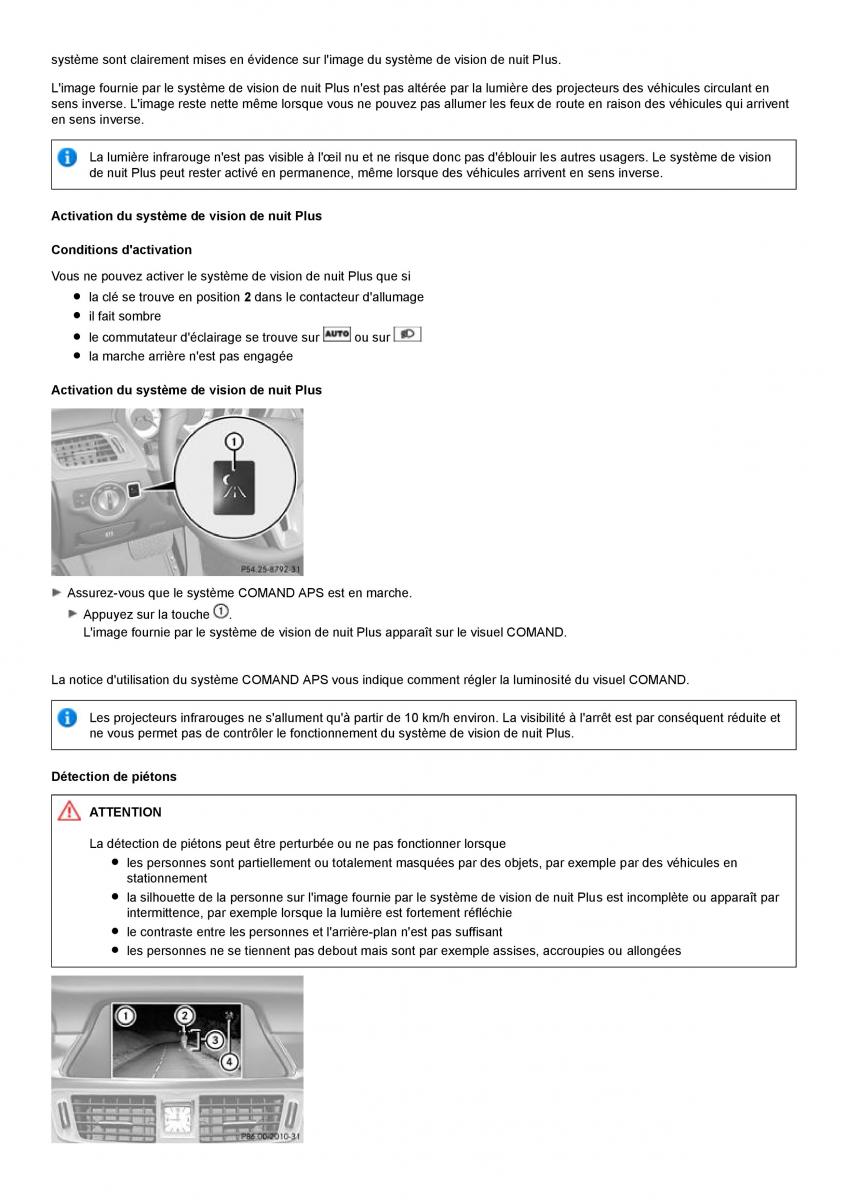 Mercedes Benz CLS class C218 manuel du proprietaire / page 200