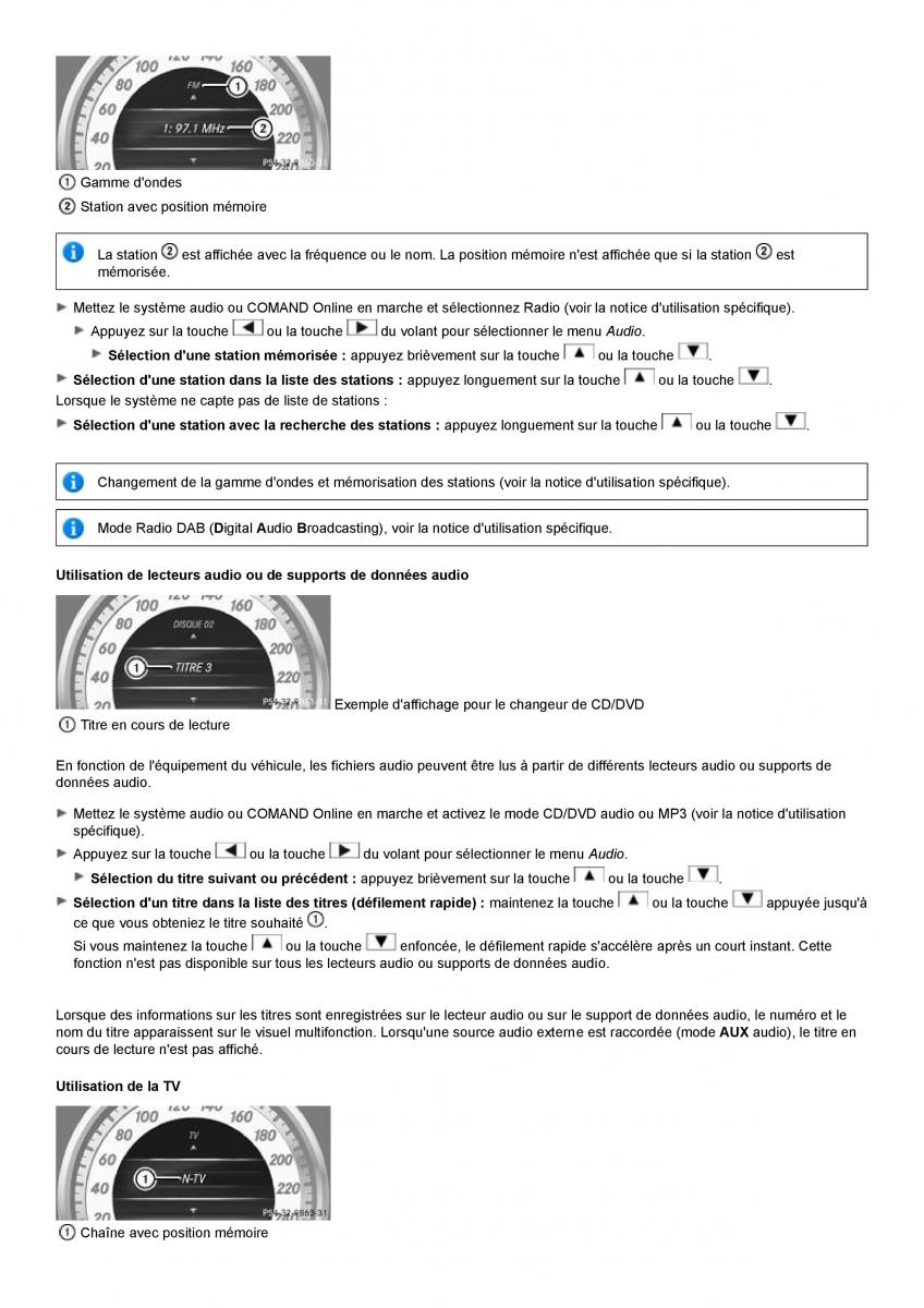 Mercedes Benz CLS class C218 manuel du proprietaire / page 221