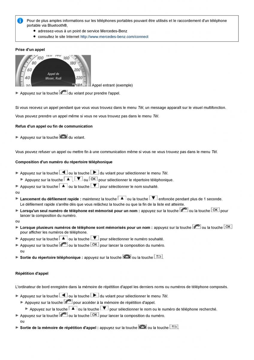 Mercedes Benz CLS class C218 manuel du proprietaire / page 223