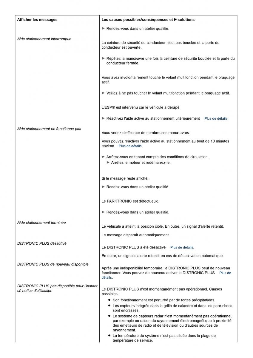 Mercedes Benz CLS class C218 manuel du proprietaire / page 251