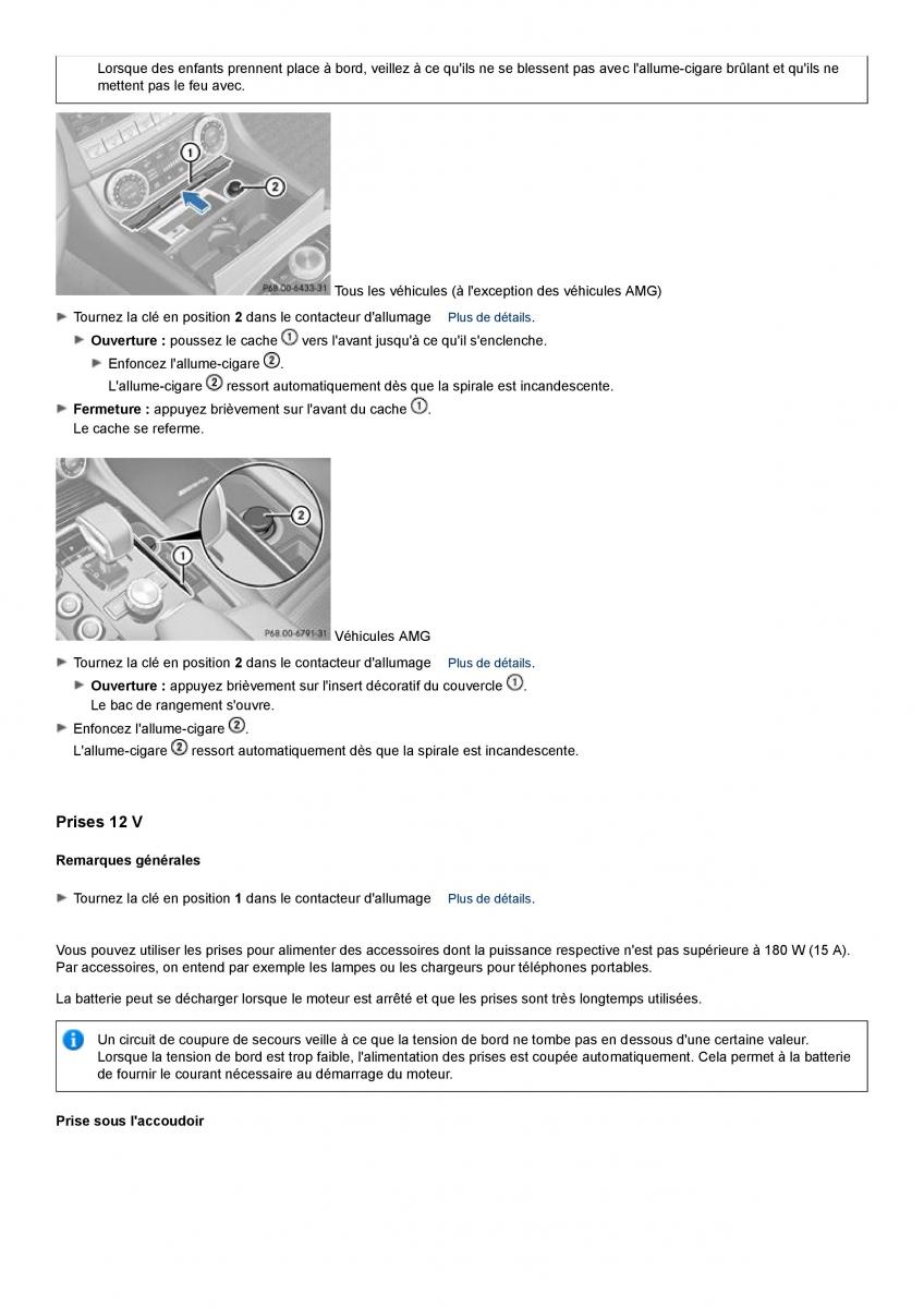 Mercedes Benz CLS class C218 manuel du proprietaire / page 285