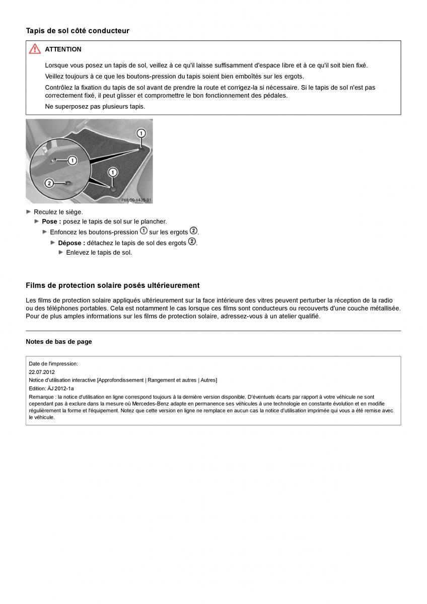 Mercedes Benz CLS class C218 manuel du proprietaire / page 295