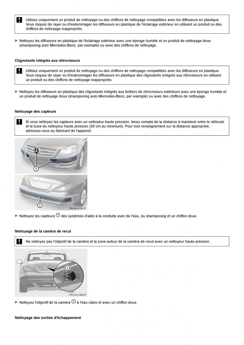 Mercedes Benz CLS class C218 manuel du proprietaire / page 300