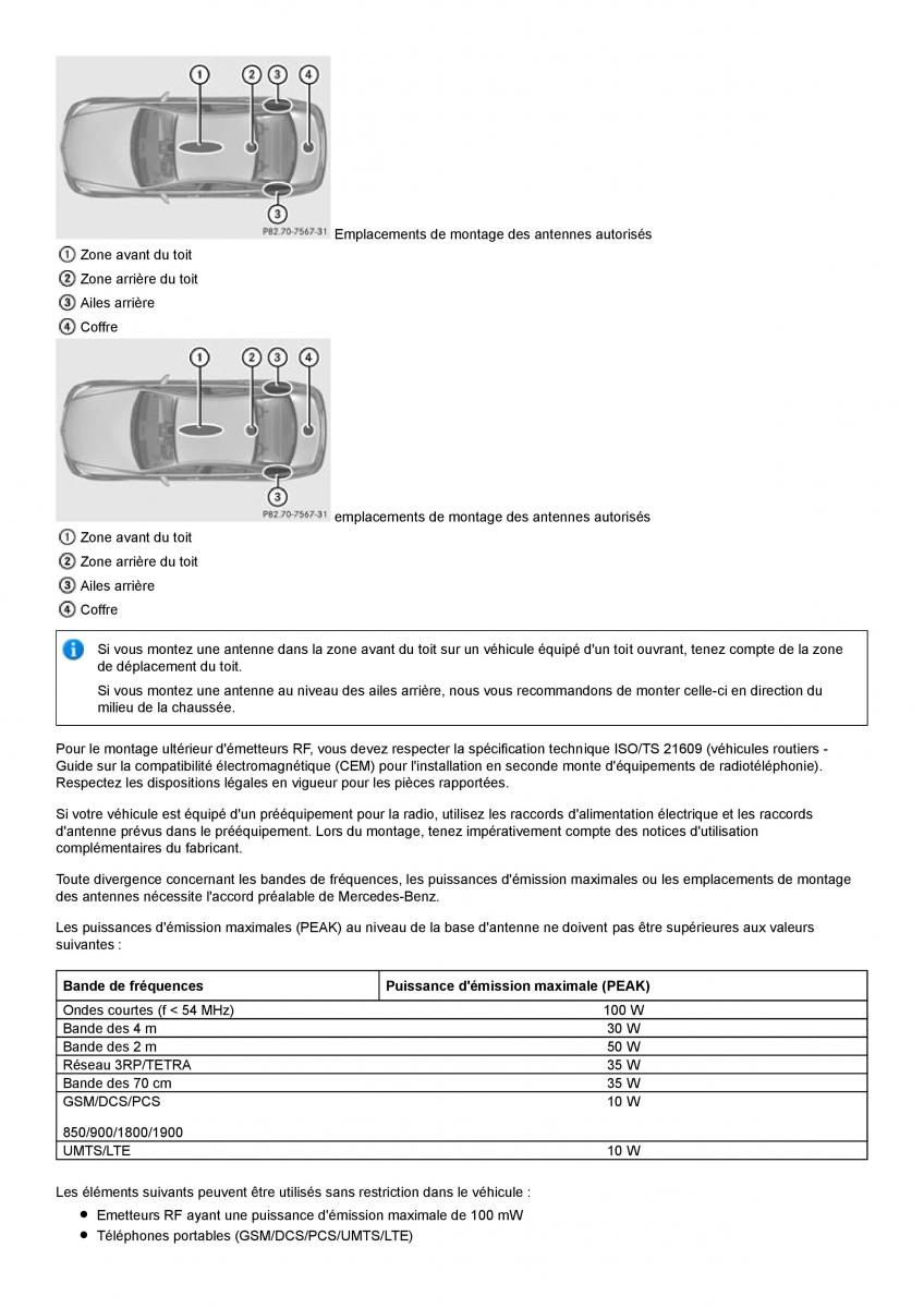 Mercedes Benz CLS class C218 manuel du proprietaire / page 365