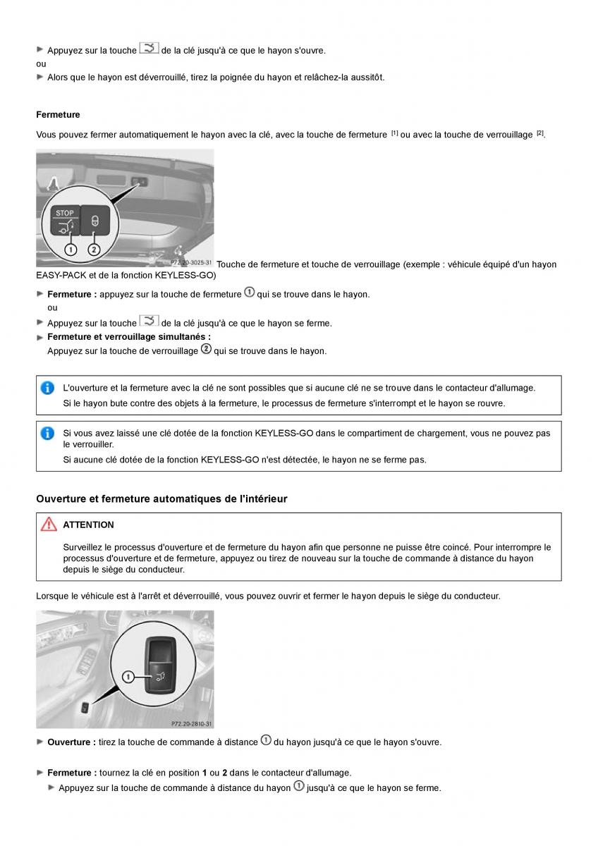 Mercedes Benz GL class X164 manuel du proprietaire / page 61