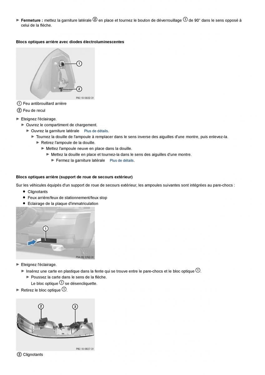 Mercedes Benz GL class X164 manuel du proprietaire / page 108