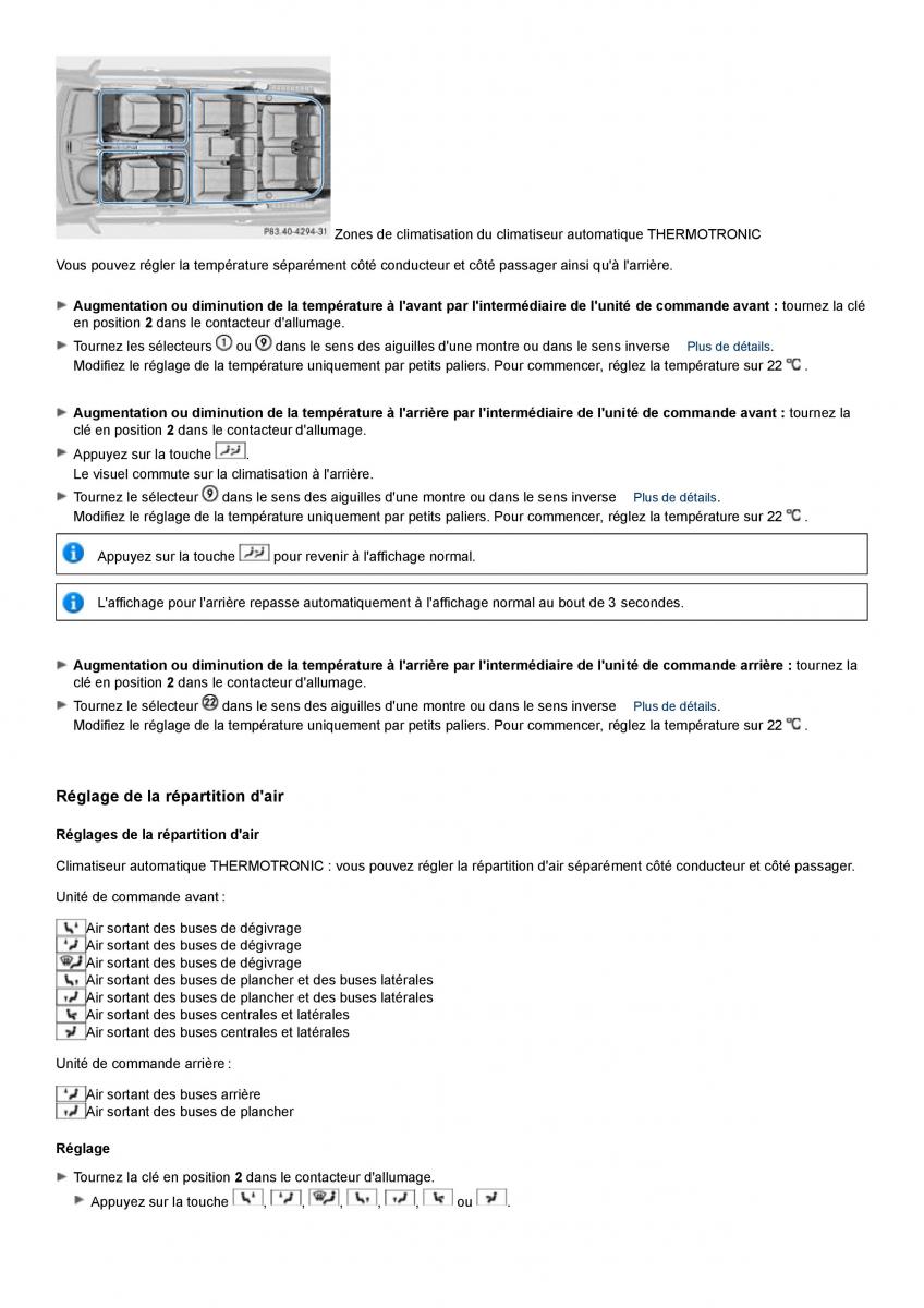 Mercedes Benz GL class X164 manuel du proprietaire / page 120