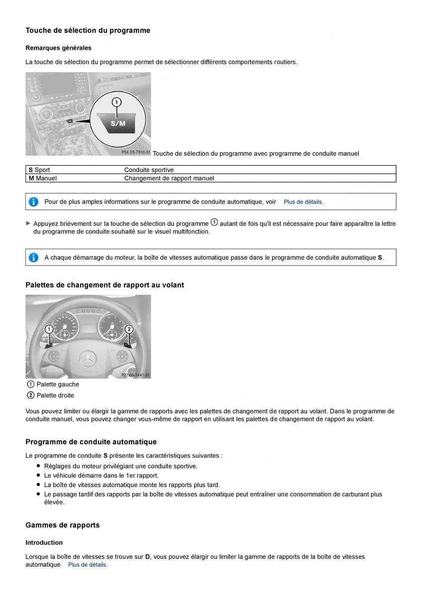 Mercedes Benz GL class X164 manuel du proprietaire / page 141