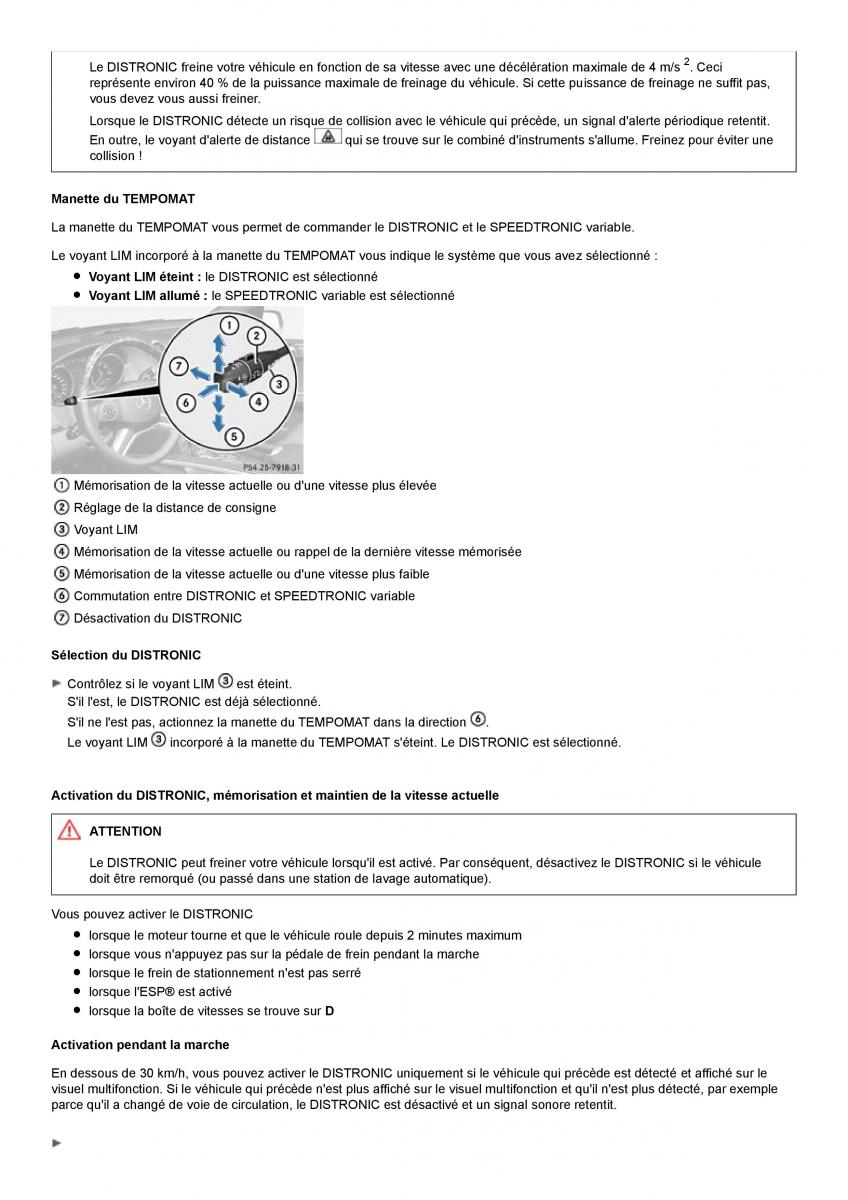 Mercedes Benz GL class X164 manuel du proprietaire / page 166