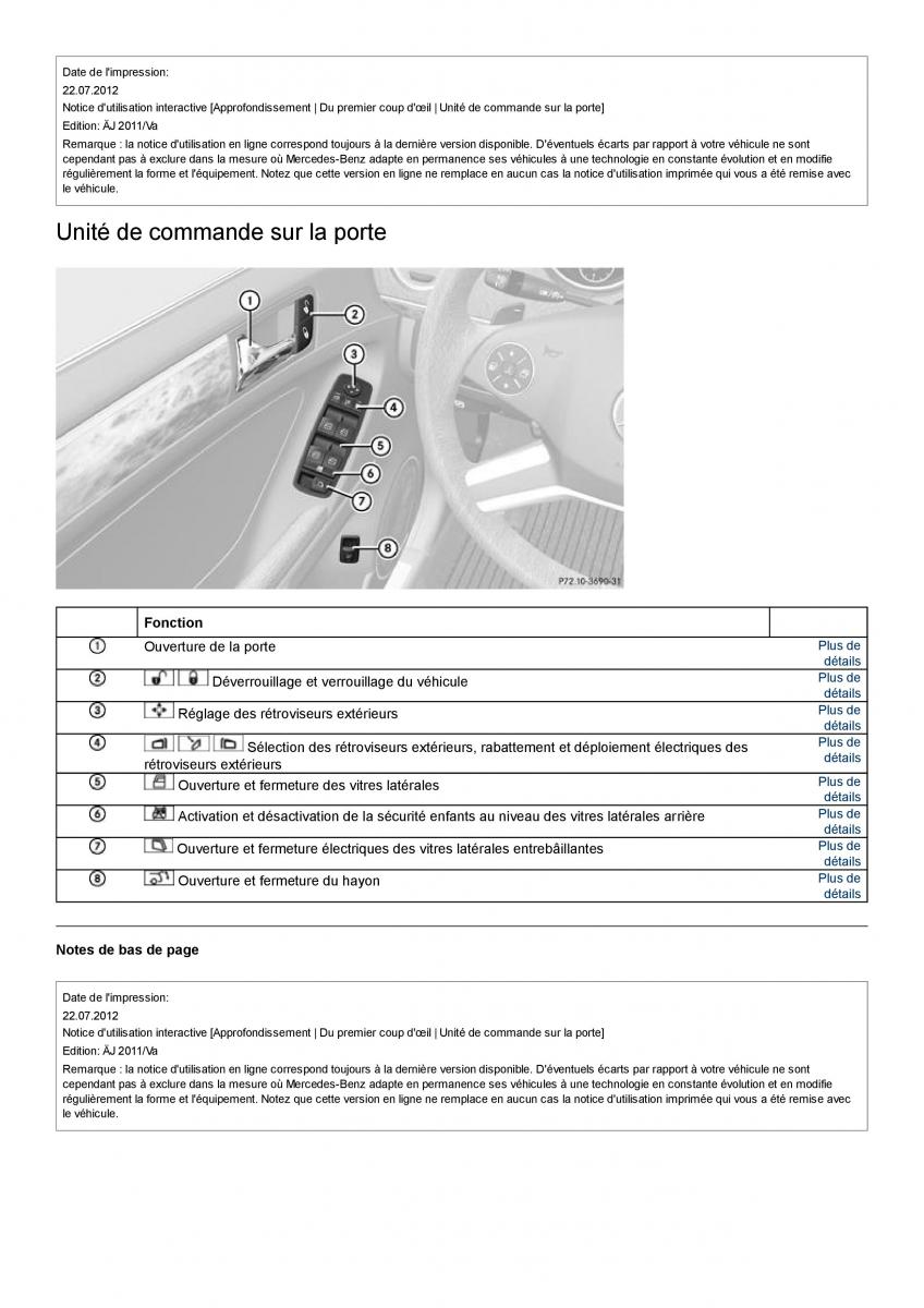 Mercedes Benz GL class X164 manuel du proprietaire / page 18