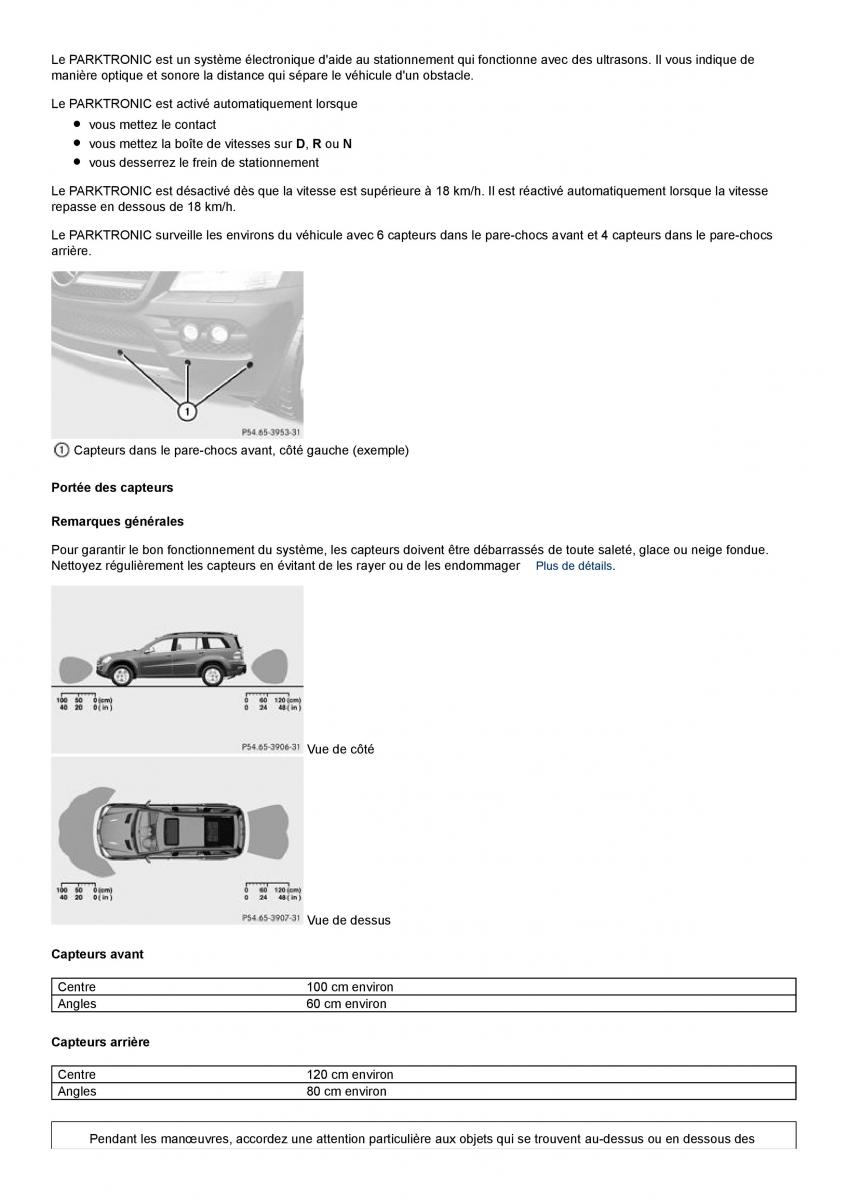 Mercedes Benz GL class X164 manuel du proprietaire / page 180