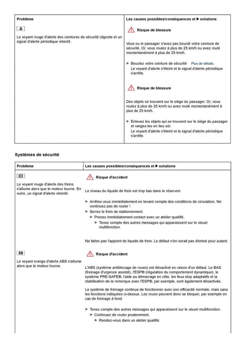 Mercedes Benz GL class X164 manuel du proprietaire / page 243