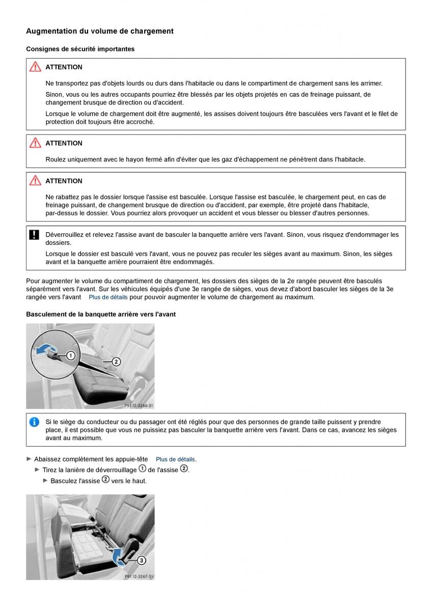 Mercedes Benz GL class X164 manuel du proprietaire / page 252