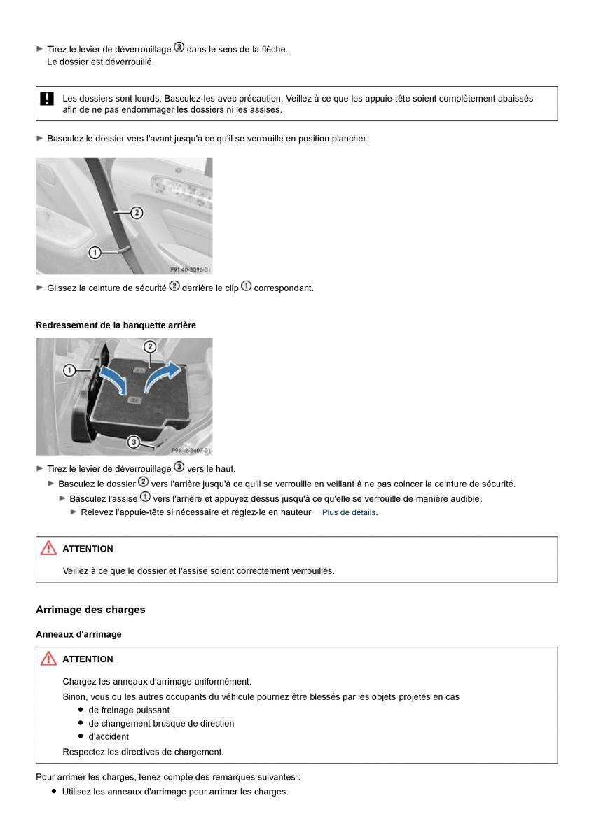 Mercedes Benz GL class X164 manuel du proprietaire / page 253