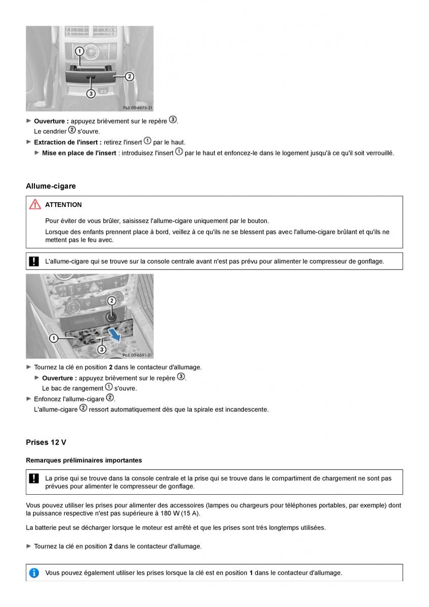 Mercedes Benz GL class X164 manuel du proprietaire / page 265