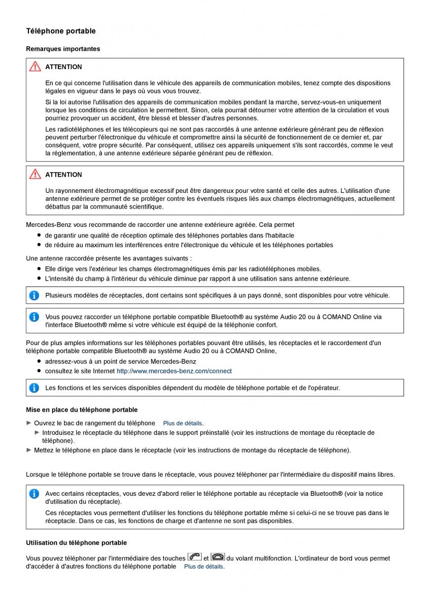 Mercedes Benz GL class X164 manuel du proprietaire / page 267